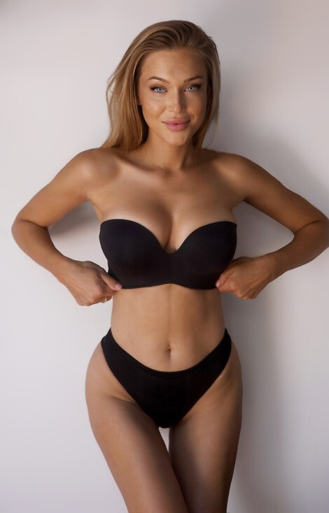 BC-1167 Expert Bra Podprsenka Bardotka Kinga - čierna