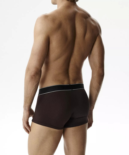 Pánske boxerky Atlantic Magic Pocket 2MH-1200 A2 2-pak zelená-hnedá – push-up bavlna