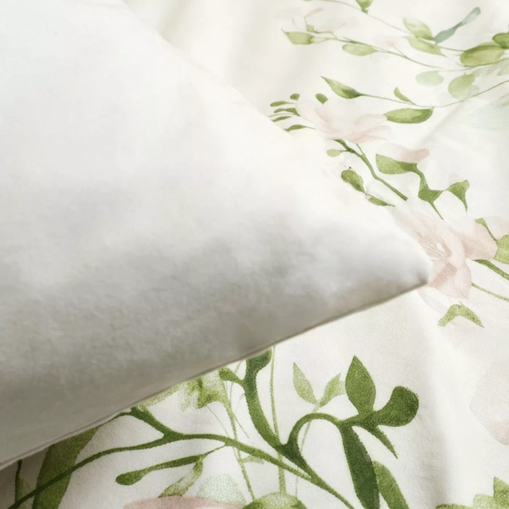 Flanelové obliečky Darymex 31525/1 kvety bavlna 160 g/m² teplé
