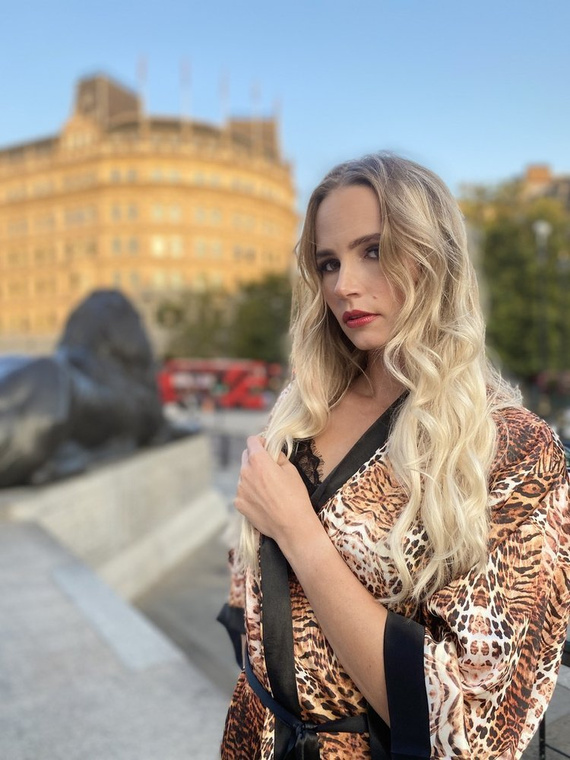 417 Valentina dámsky župan Forex - béžový