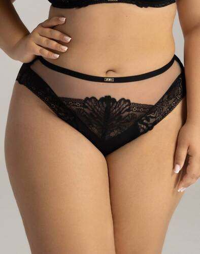 2145 AVA Dámske nohavičky - čierne