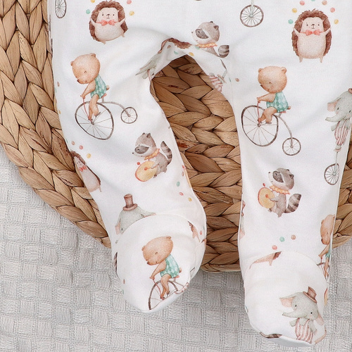 ABN-5590 Detské papučky Circus Nini - 100% organická bavlna, mäkké a antialergické