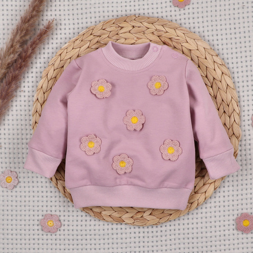 ABN-5615 Detská mikina Little Dreamers Nini z organickej bavlny - pohodlie, udržateľnosť, šetrnosť k životnému prostrediu