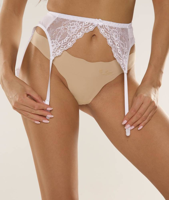 136 Forex podväzkový pás - biely