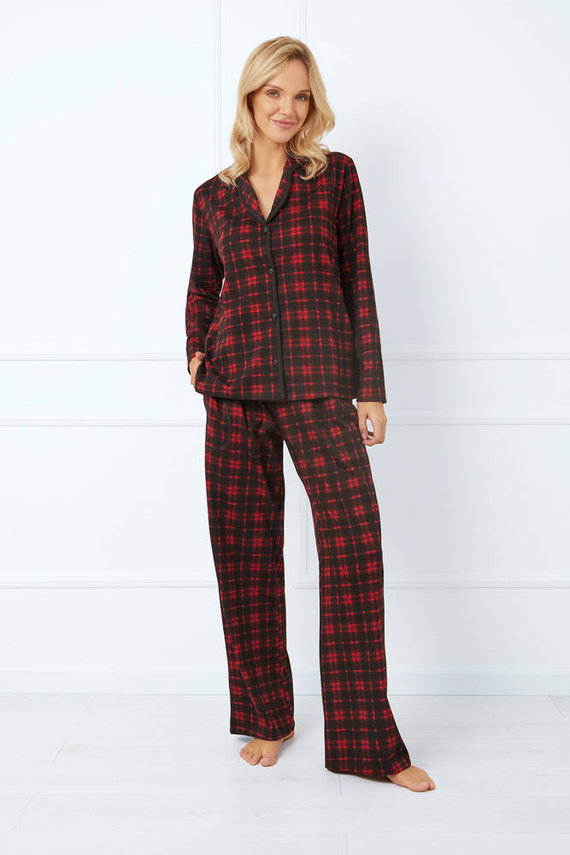 Nicola Dámske pyžamo s dlhým rukávom, dlhé nohavice Talianska móda - potlač