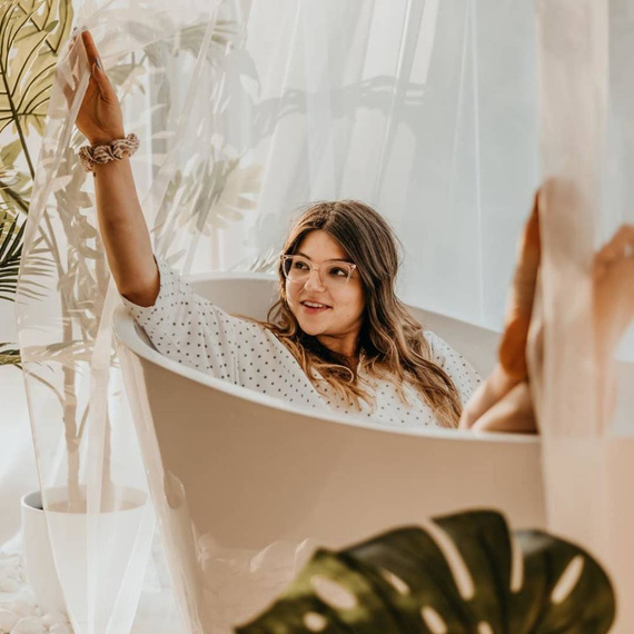 605 Perla Dámsky krátky župan Forex - ecru