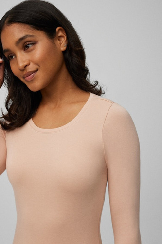 Dámske termo tričko Ysabel Mora 70017 nude- mäkké, priedušné, hypoalergénne, s dlhým rukávom