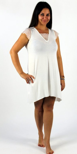 340 Nočná košeľa Fanny Forex - biela