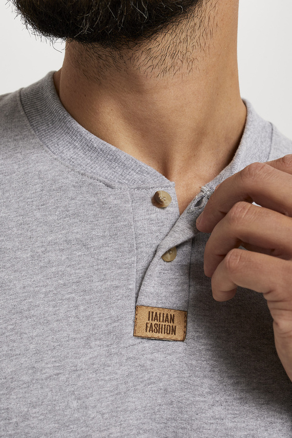 Súprava Leader Tracksuit dlhá. rukáv, dĺžka. nohavice Talianska móda - melange