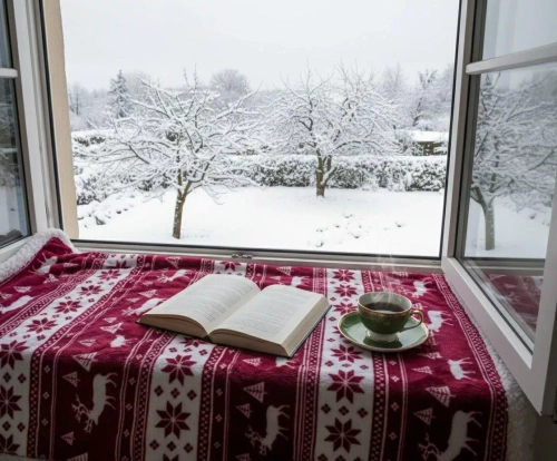 Vianočná deka SACO bordová - mäkká a teplá so sobmi a vianočnými stromčekmi v ozdobnom vrecku