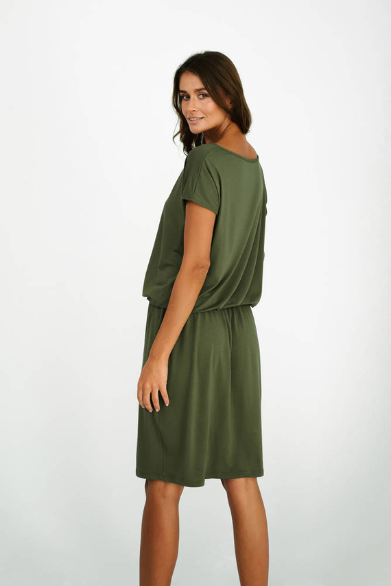 Paramo Dámske šaty Italian Fashion - khaki