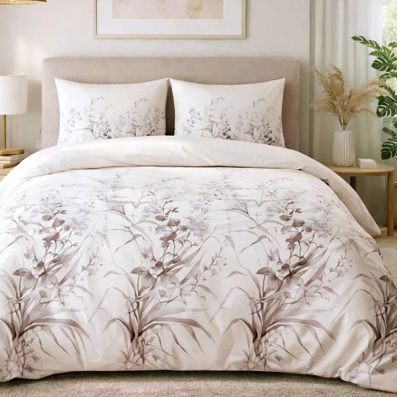Flanelové obliečky Darymex 31525/2 kvety 100 % bavlna 160 g/m²