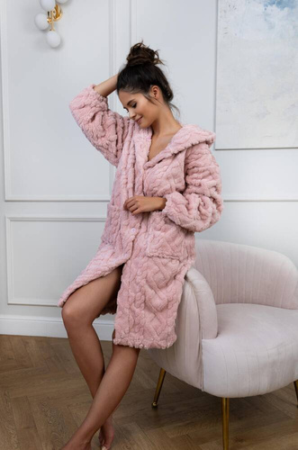 Dámsky župan Bethany Sensis - špinavo ružový