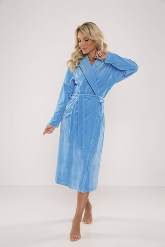 389 / 390 Lydie Dámsky župan Forex - modrý