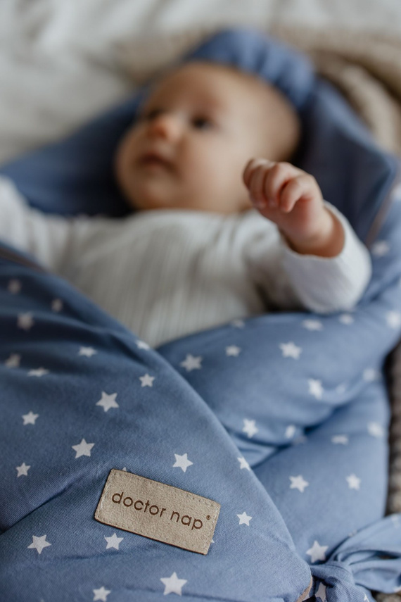 4460 Doctor Nap obojstranný bavlnený zavinovačka pre bábätká