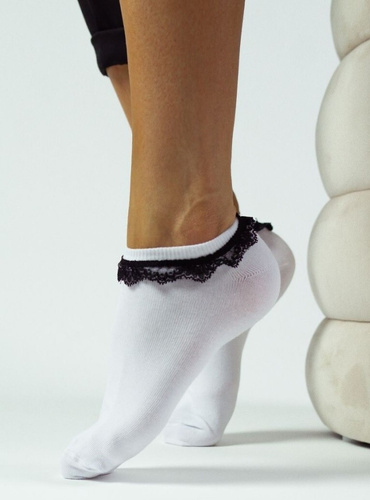 0941 Dámske nohy Milena -2 biela