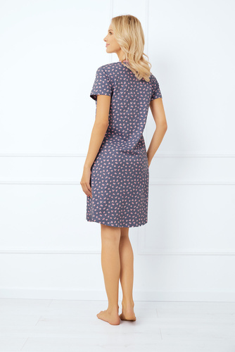 Nočná košeľa a dojčenské šaty Tiana, krátky rukáv Talianska móda - potlač