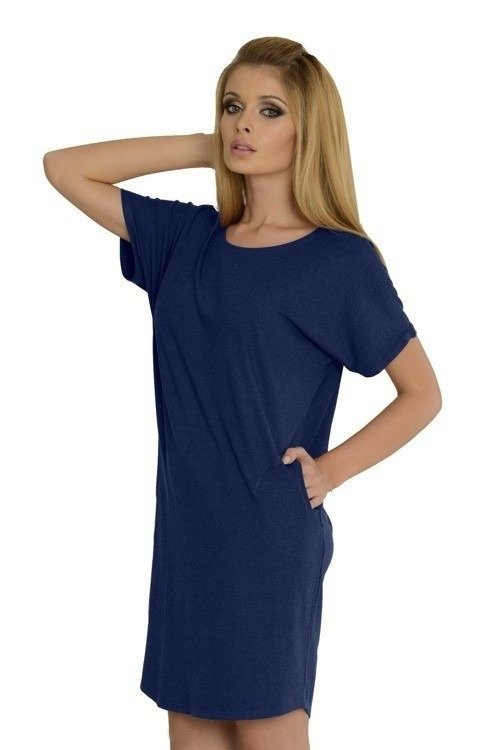 523 Paula nočná košeľa kr. puzdro - grafit