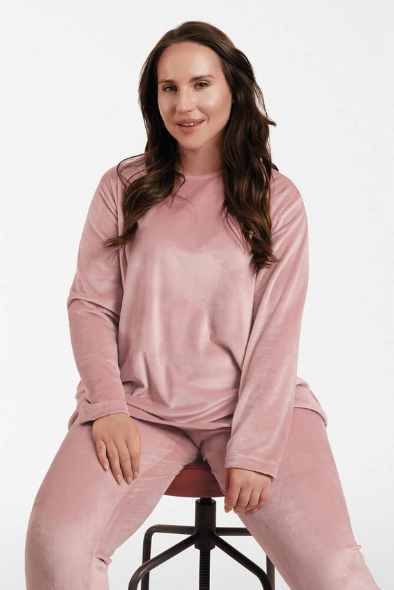 Akara Dámsky set Italian Fashion - púdrovo ružová