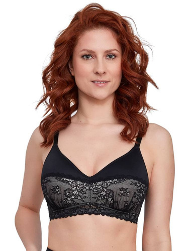 BS 001 Doris Spacer soft bra by Gaia - čierna