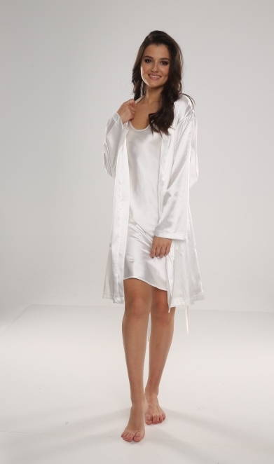 797 Klasický dámsky župan Forex - perleťový