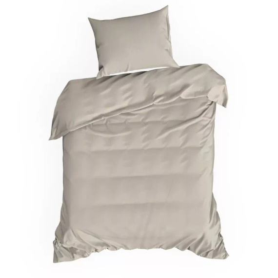 Poťah MI z mikrovlákna Eurofirany, mäkký so zipsom, 100 % polyester, béžový