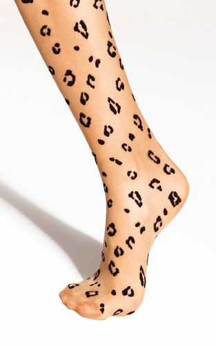 Trendy podkolienky.28 20 den Gatta daino - škvrnitý, beztlakový pás