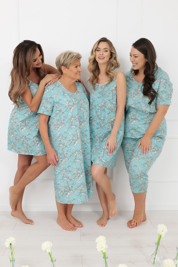 Hikari Italian Fashion dámske pyžamo 100% bavlna letné