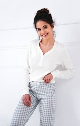 Dámske pyžamo Desire Sensis - ecru