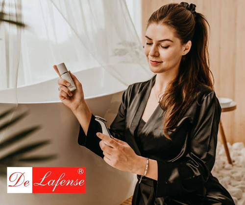 797 Classic Forex dámsky župan - čierny