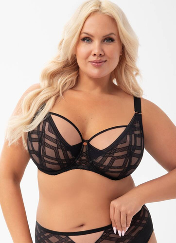 Gorsenia K 897 Estelle Soft čierna podprsenka