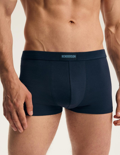 Pánske boxerky Henderson 46100 Fur2 2-pak bavlnené so širokou gumou a logom
