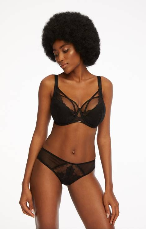 BC-930 Alice II Polovystužená podprsenka Kinga black