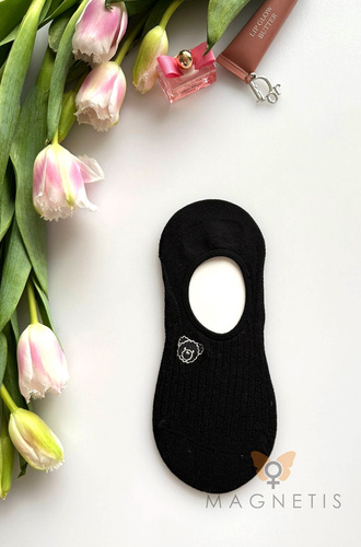 Dámske balerínkové ponožky YN-251131 Magnetis – viskóza so silikónom na päte