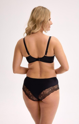 GFP 594 Sandy 3 Gaia dámske nohavičky čierne - klasické s čipkou