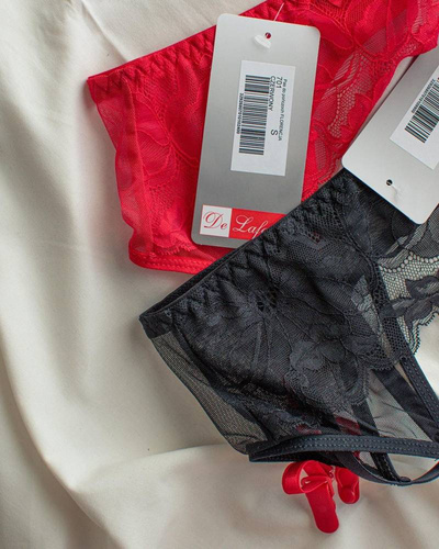 701 Florence Forex podväzkový pás - červený