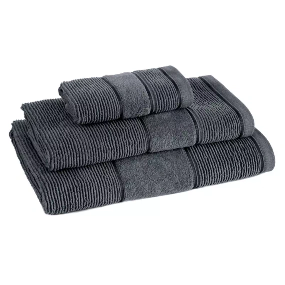 Súprava uterákov Emma Eurofirany oceľová 3 ks 30x50 50x90 70x140 500 g/m²