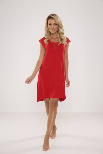 340 Nočná košeľa Fanny Forex - červená