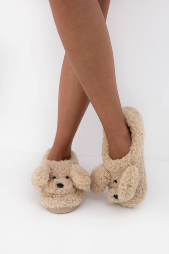 Louisa Dámske papuče Sensis - béžové