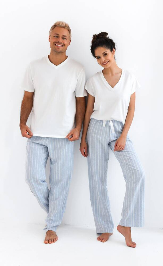 Pánske pyžamo David Sensis - perleťové