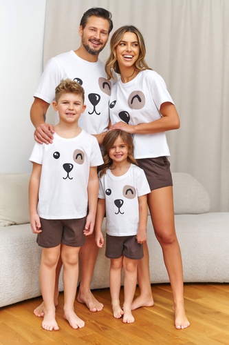 Doctor Nap 7410 pánske pyžamo 100% bavlna so šortkami