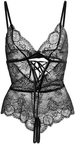 Body Eclipse Black LivCo tyl čipka nastaviteľné dámske