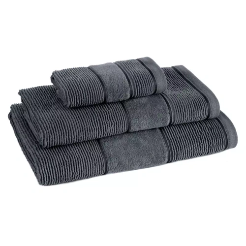 Súprava uterákov Emma Eurofirany oceľová 3 ks 30x50 50x90 70x140 500 g/m²