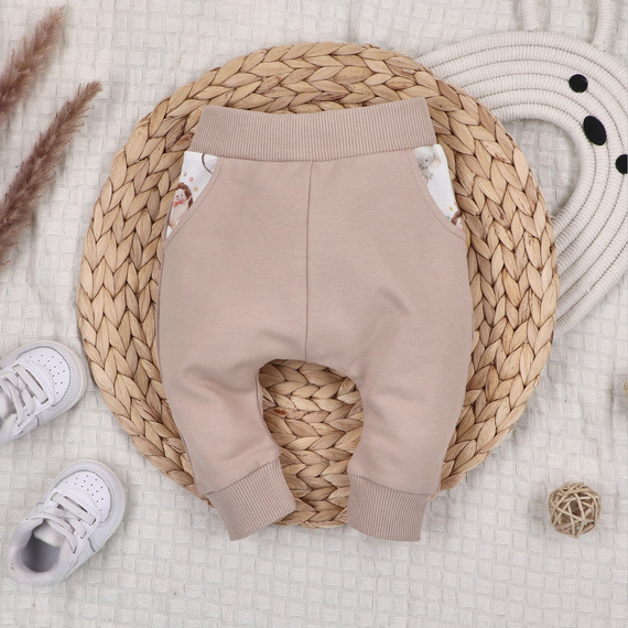 ABN-5592 Detské tepláky Circus Nini - 100% organická bavlna, mäkké a bezpečné