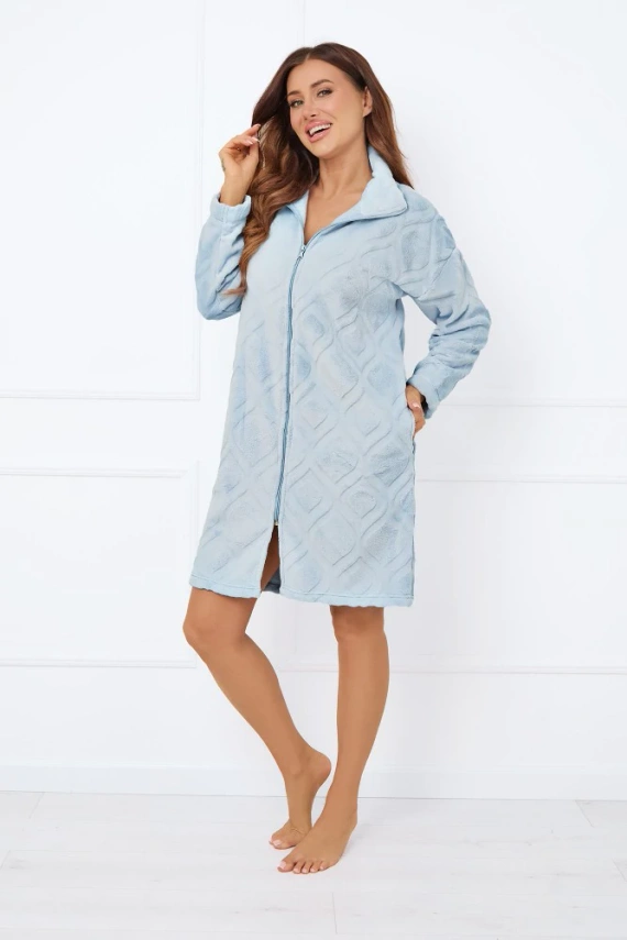 Arena Dámsky župan Italian Fashion - modrý