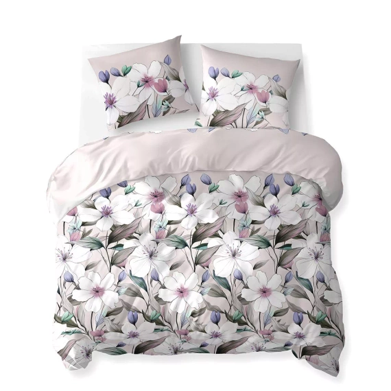 5774 B Cotton Bloom Detexpol Powder Pink Flower Bedding - 100% bavlna, obojstranná, poľská výroba