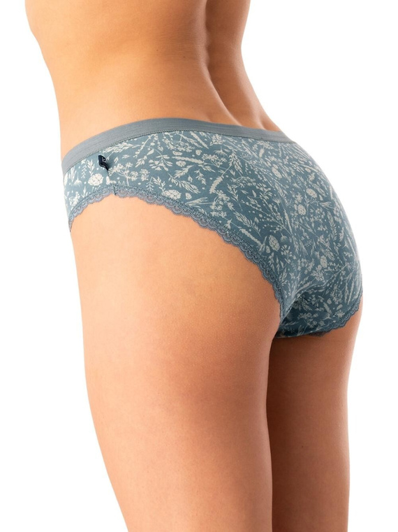 Dámske nohavičky LPR 830 Key mint green - bavlnené, 2 balenia v krabici, pohodlné a klasické