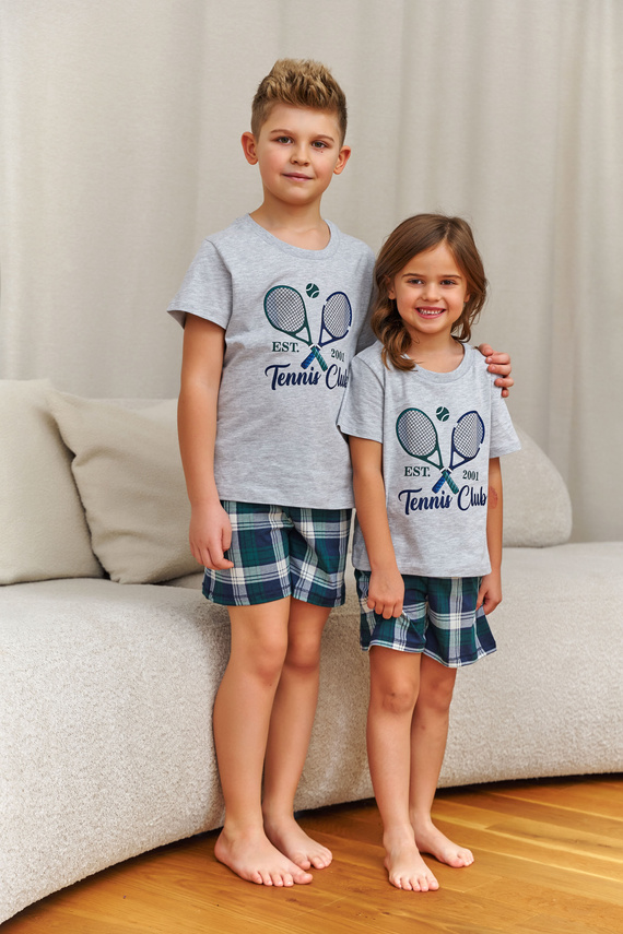 Detské pyžamo Doctor Nap 7402 Tennis bavlna