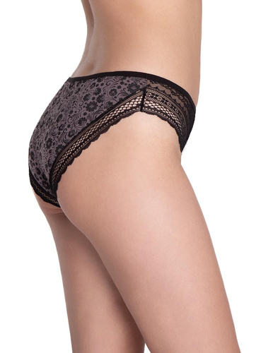 Lama L-1592 BI Spodný diel bikín - bavlnené čipkované bikiny, balenie po 2 kusoch