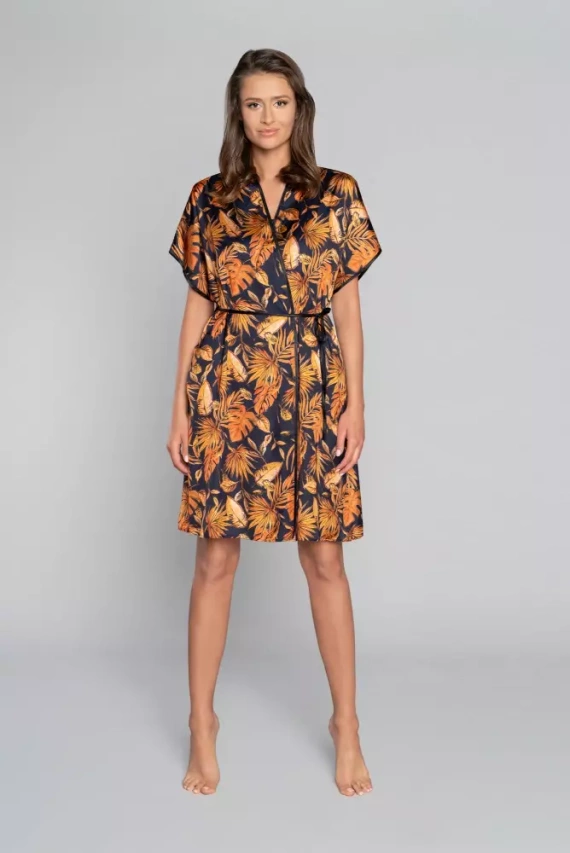 Monstera Dámsky župan Italian Fashion - potlač